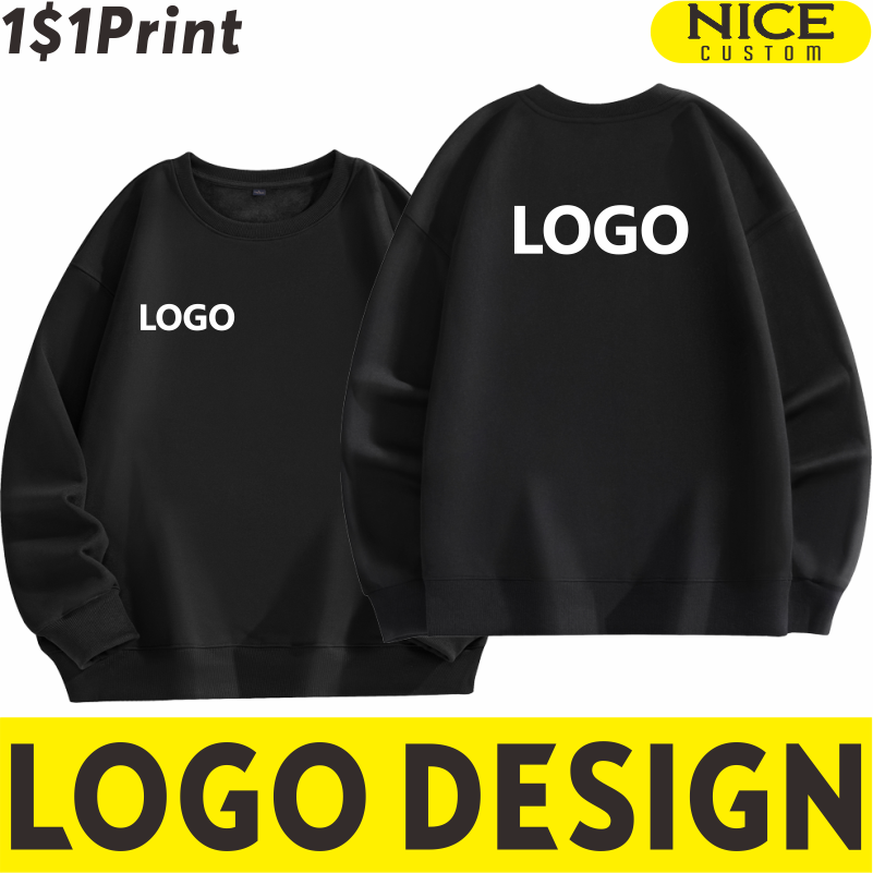 Embroidery Design Logo - 男性と女性のための単色ぬいぐるみスウェットシャツ,暖かいスウェットシャツ,カスタムロゴ,会社チームのセーター,刺embroideryデザイン,カジュアルセーター,プリント,ファッション