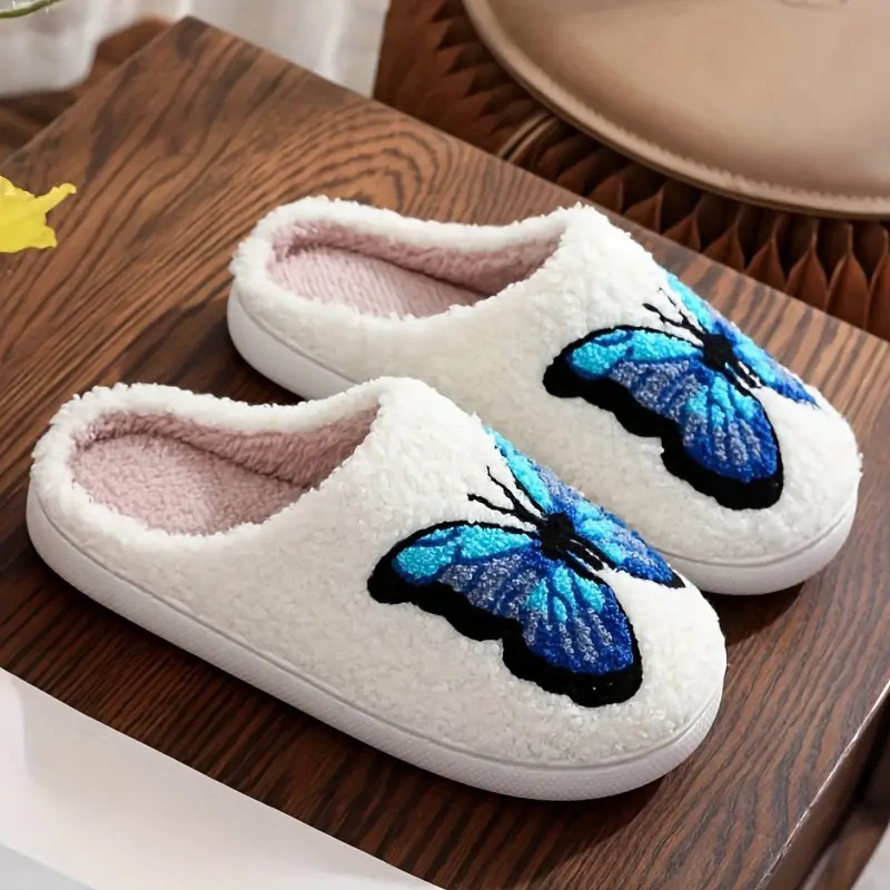 SHAJI 男女兼用ふわふわコットンスリッパ、かわいいリボン - Embroidery Garments のレビューと価格