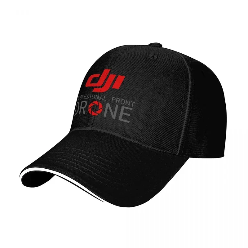 新しいDJIプロフェッショナルドローンロゴ入り野球帽（黒地に - Embroidery Design Logo のレビューと価格