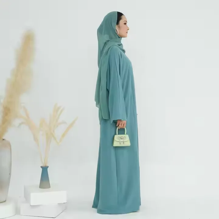 ドバイアバヤ高級着物カーディガン女性ムスリムヒジャブドレスモ - Embroidery Kebaya のレビューと価格