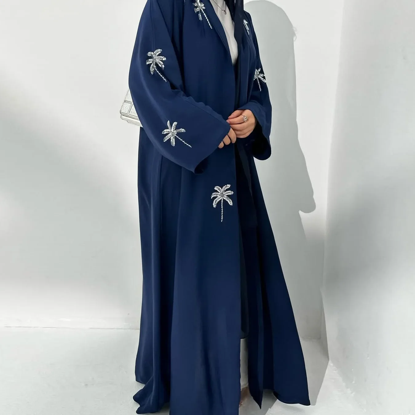 ラマダン ムスリム モデスト カーディガン ドバイ イード  - Embroidery Kebaya のレビューと価格