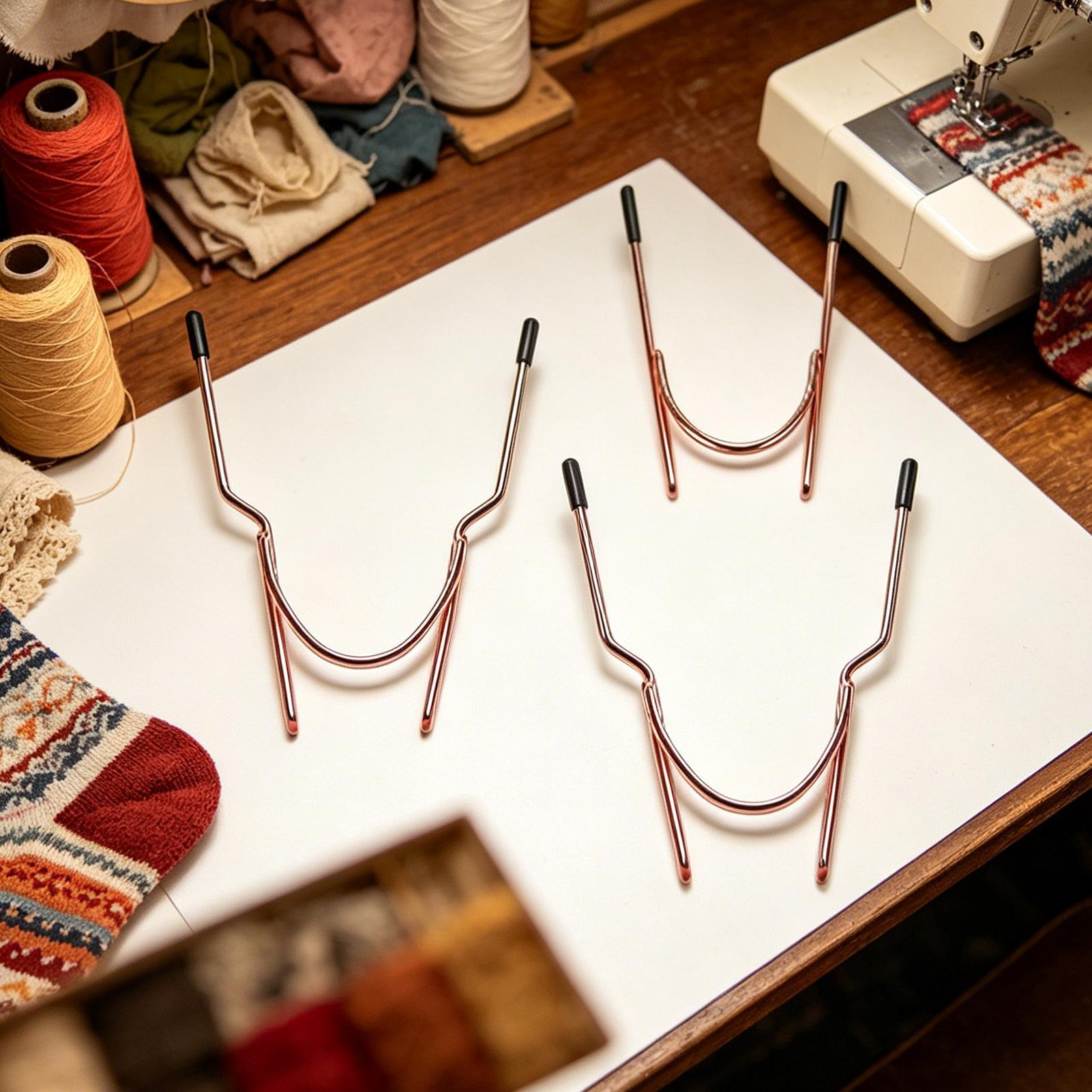3個入り/セット メタル製刺繍枠セット、滑り止めキャップ付き - Embroidery Rose のレビューと価格