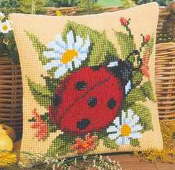 縫製用てんとう虫クロスステッチキット、刺embroidery - Embroidery Lady Bug のレビューと価格