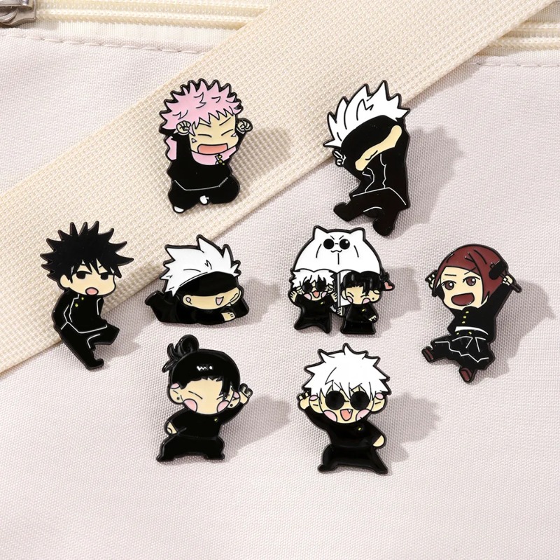 8個セット アニメ イタドリ・ユウジ エナメルピンセット 漫 - Embroidery Reddit のレビューと価格