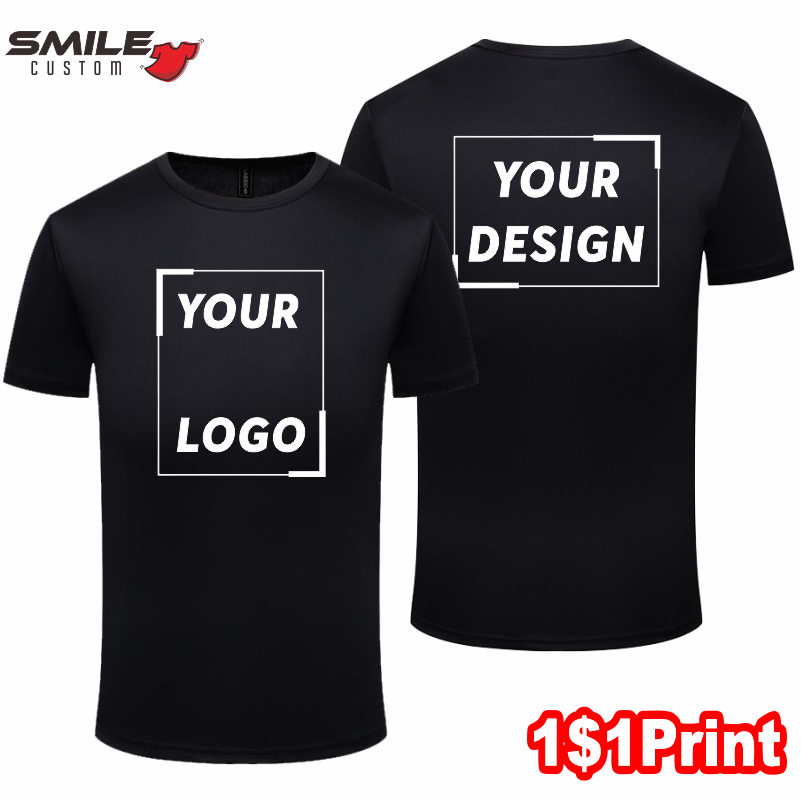 男性と女性のための半袖スポーツTシャツ,通気性,速乾性,カス - Embroidery Design Logo のレビューと価格