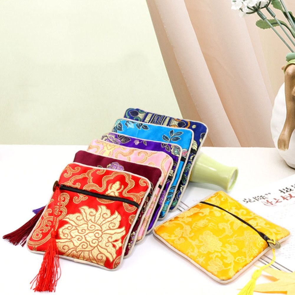 高品質な布製ジュエリーオーガナイザー、刺繍入り、小物用ジュエ - Embroidery Bag のレビューと価格